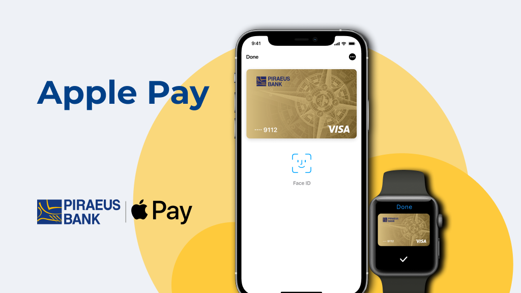 Легкі та безпечні розрахунки з Apple Pay за картками Піреус Банку зображення