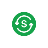 Currency exchange icon