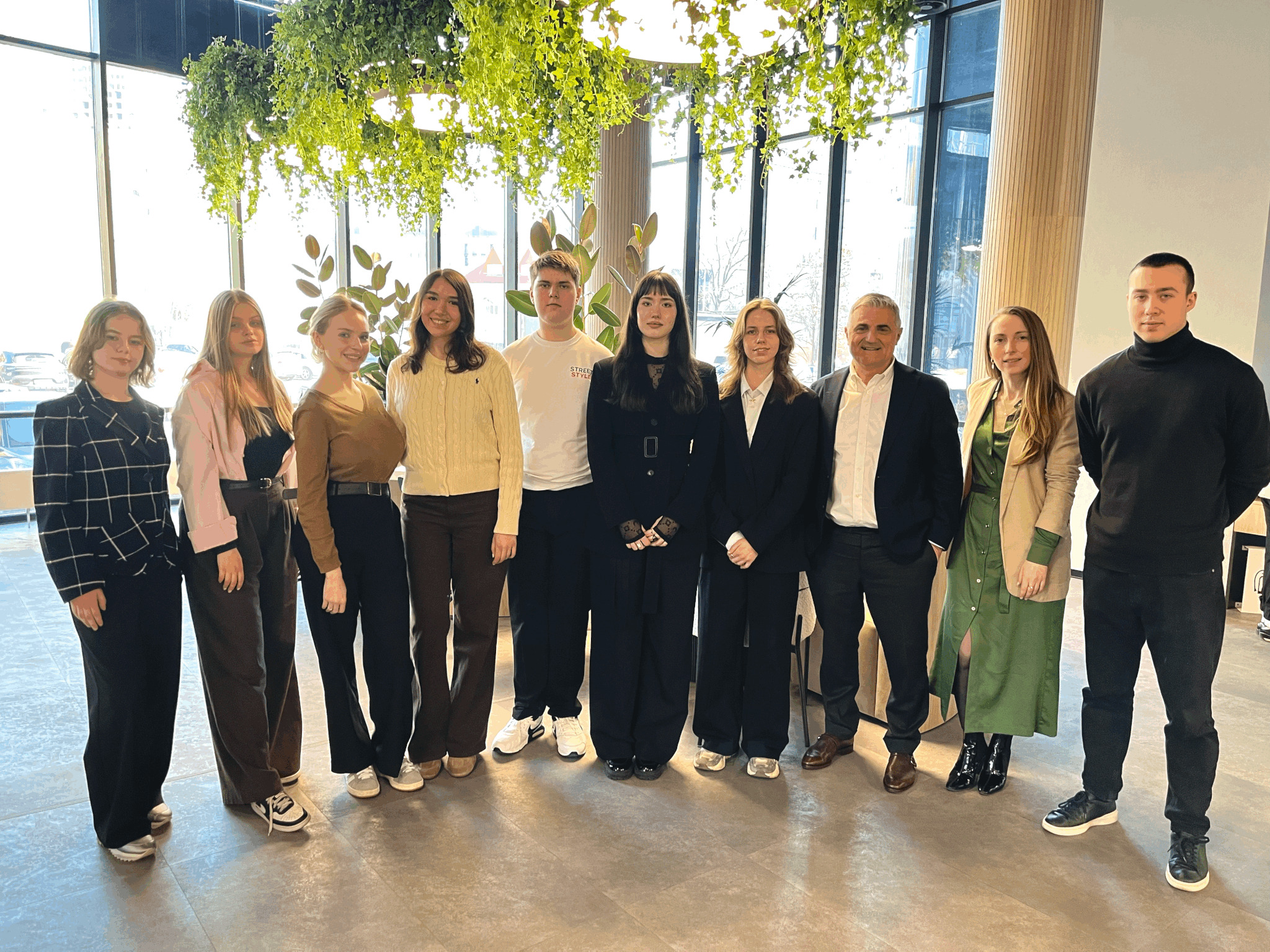 New horizons: Our Future Bankers meet Piraeus Bank CEO Yannis Kyriakopoulos  зображення