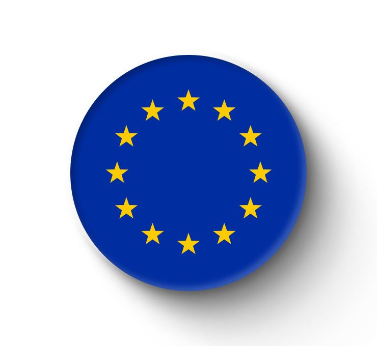 Europe union logo inside